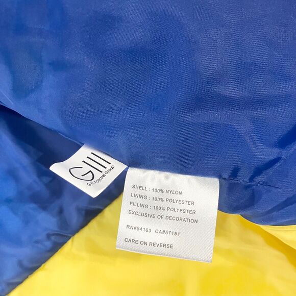 G III 4Her Los Angeles Rams Jacket Womens Small‎ Blue Quilted Full Zip New - Picture 6 of 10